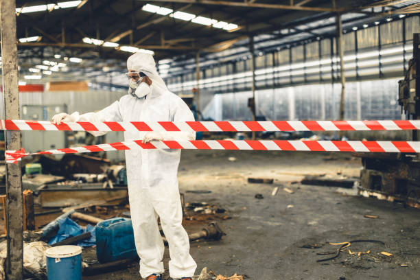 Professional Infectious Disease Decontamination technician working in Plainview, MN